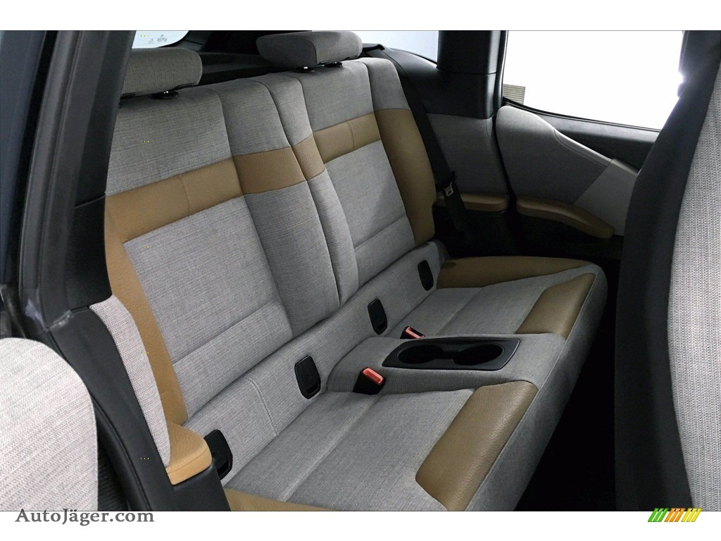 2017 i3 with Range Extender - Capparis White / Giga Cassia Natural Leather/Carum Spice Grey Wool Cloth photo #28