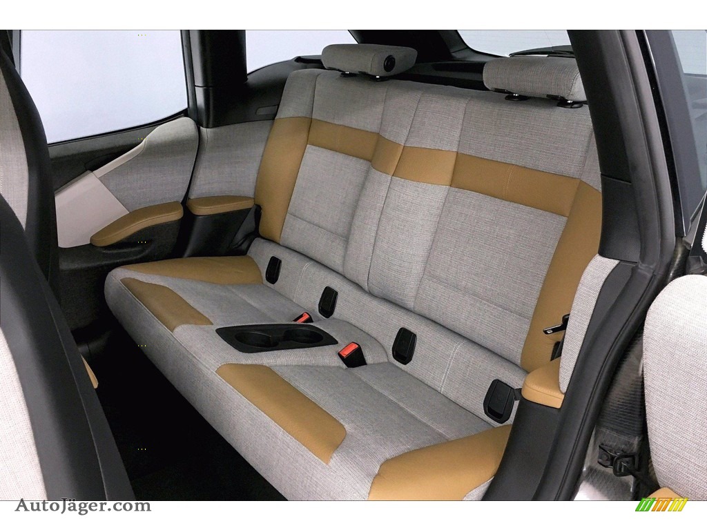 2017 i3 with Range Extender - Capparis White / Giga Cassia Natural Leather/Carum Spice Grey Wool Cloth photo #29