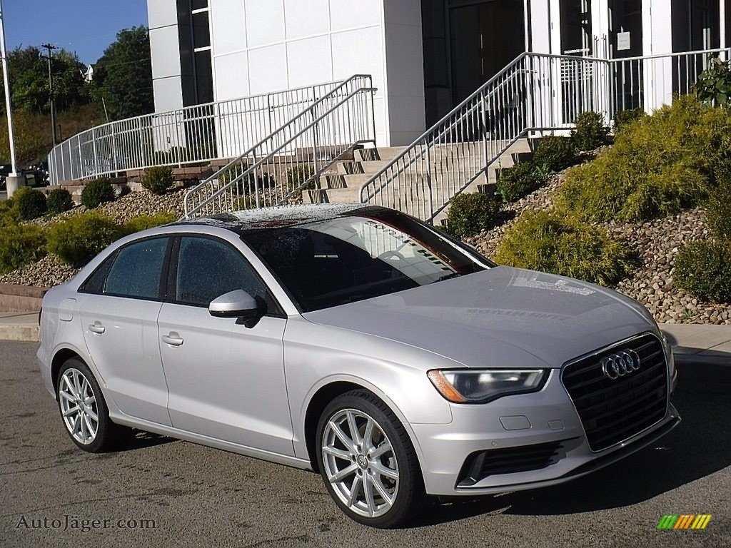 2015 A3 2.0 TDI Premium - Florett Silver Metallic / Titanium Gray photo #1