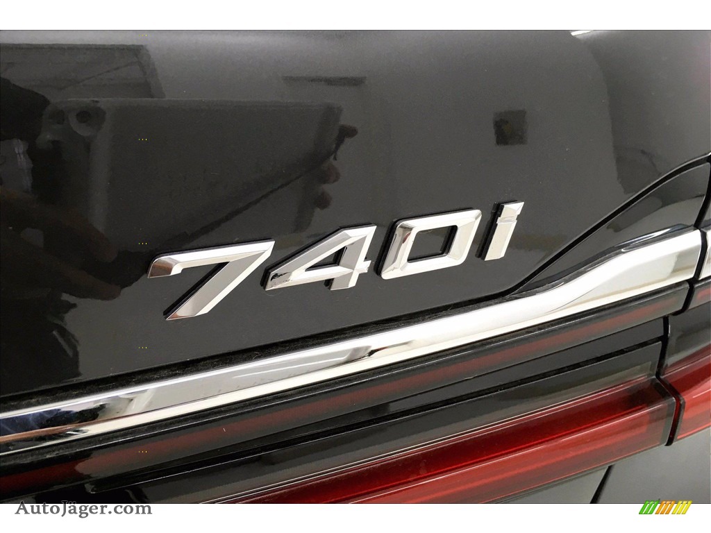 2021 7 Series 740i Sedan - Dark Graphite Metallic / Black photo #16