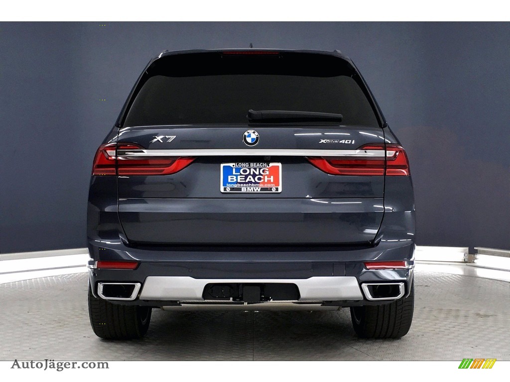 2020 X7 xDrive40i - Arctic Grey Metallic / Black photo #3