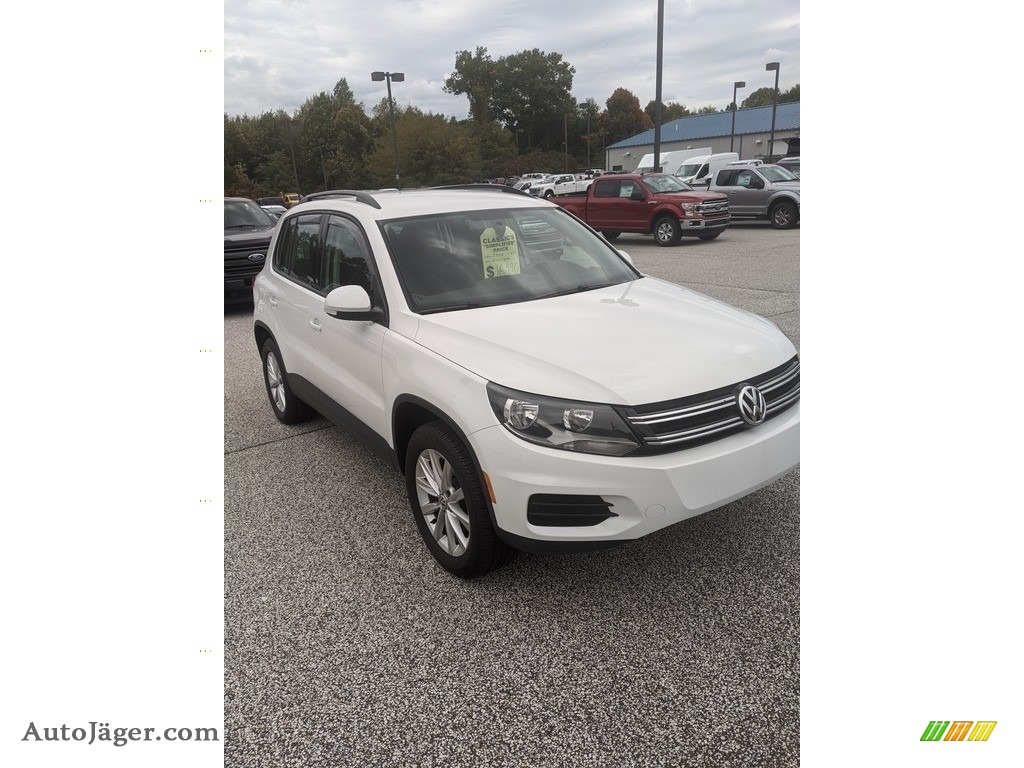 2017 Tiguan Limited 2.0T 4Motion - Pure White / Charcoal photo #3