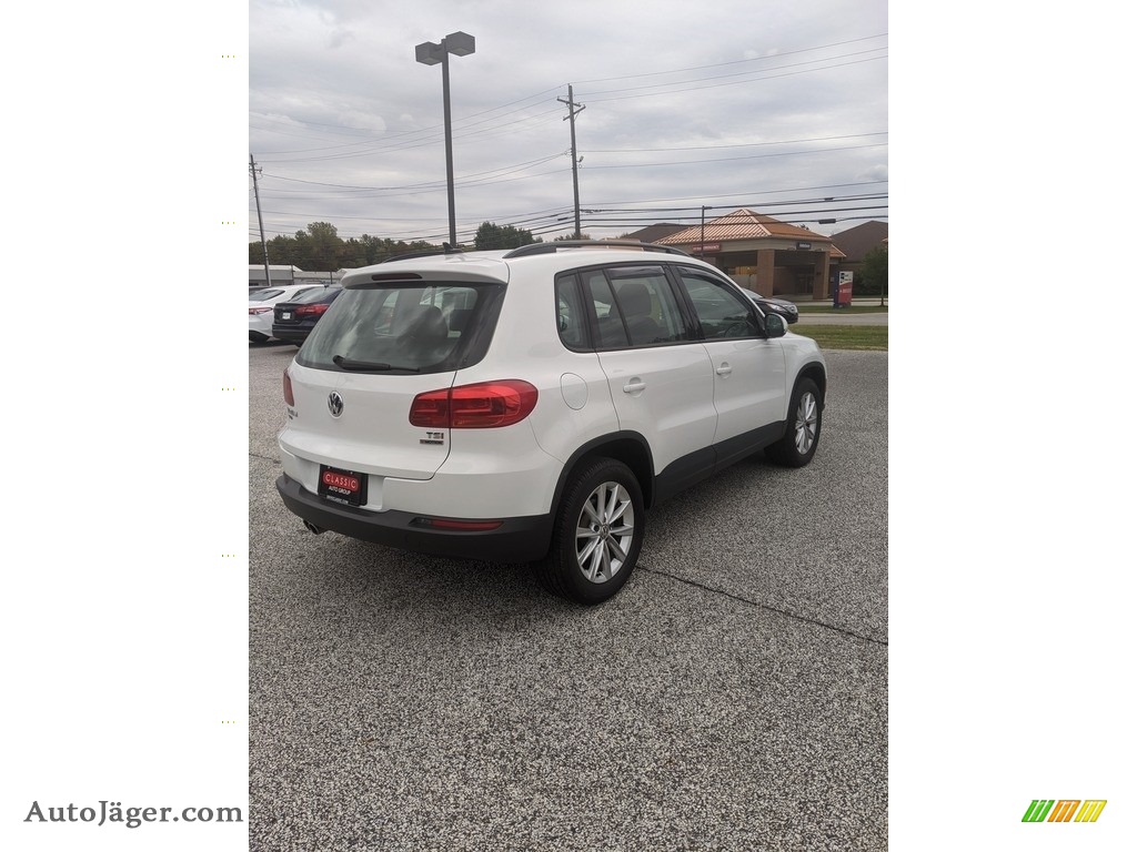 2017 Tiguan Limited 2.0T 4Motion - Pure White / Charcoal photo #5