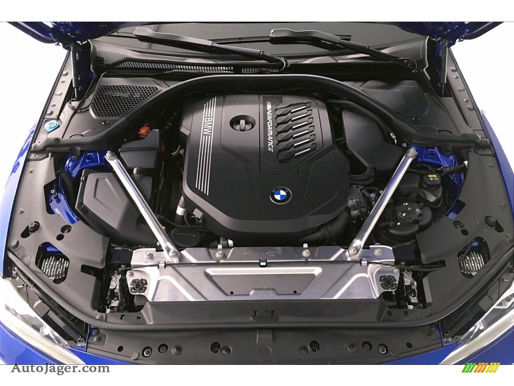 2021 4 Series M440i xDrive Coupe - Portimao Blue Metallic / Black photo #10