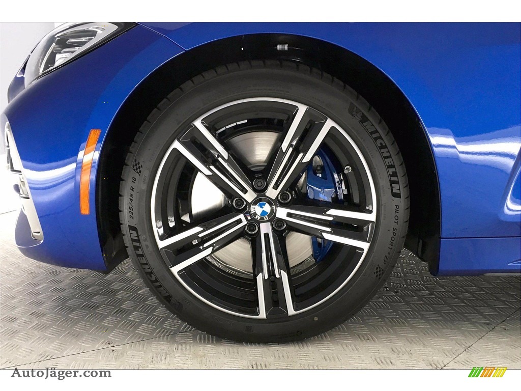 2021 4 Series M440i xDrive Coupe - Portimao Blue Metallic / Black photo #12