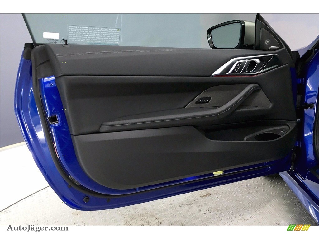 2021 4 Series M440i xDrive Coupe - Portimao Blue Metallic / Black photo #13