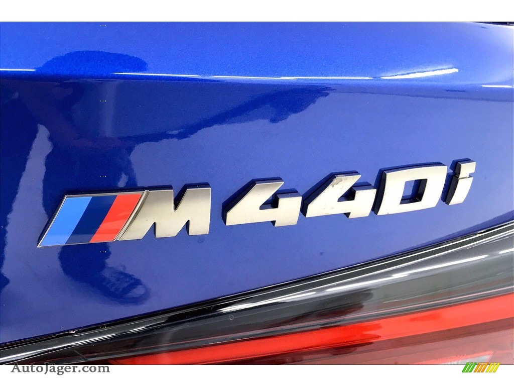 2021 4 Series M440i xDrive Coupe - Portimao Blue Metallic / Black photo #16
