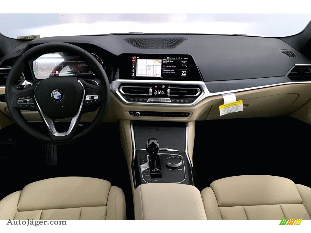 2021 4 Series 430i Coupe - Alpine White / Canberra Beige photo #5