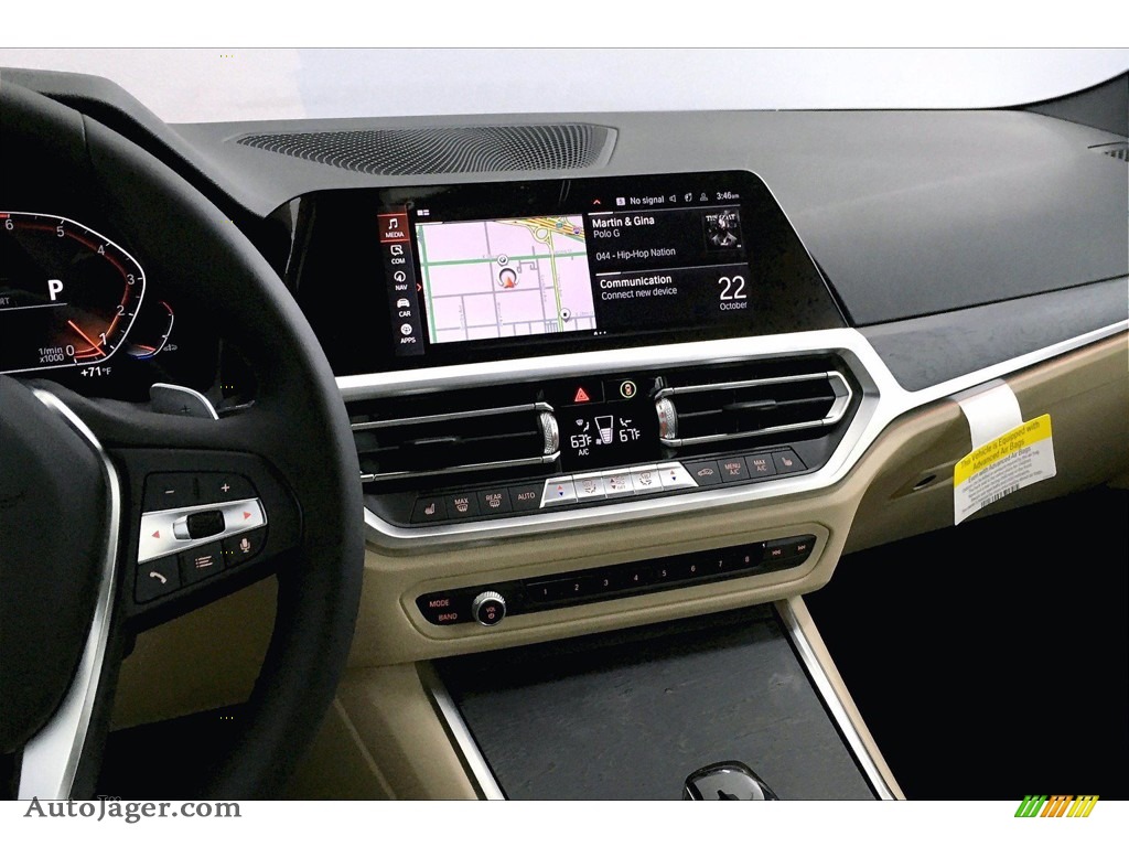 2021 4 Series 430i Coupe - Alpine White / Canberra Beige photo #6