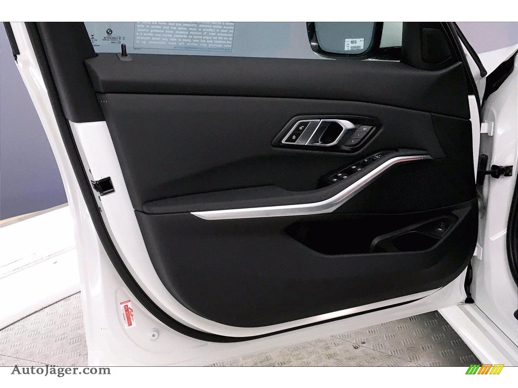 2021 3 Series 330i Sedan - Alpine White / Black photo #13