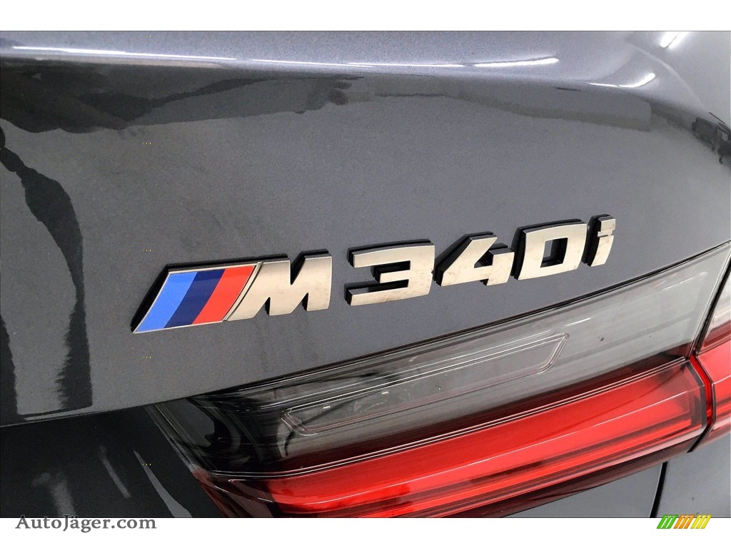 2021 3 Series M340i xDrive Sedan - Mineral Gray Metallic / Black photo #16