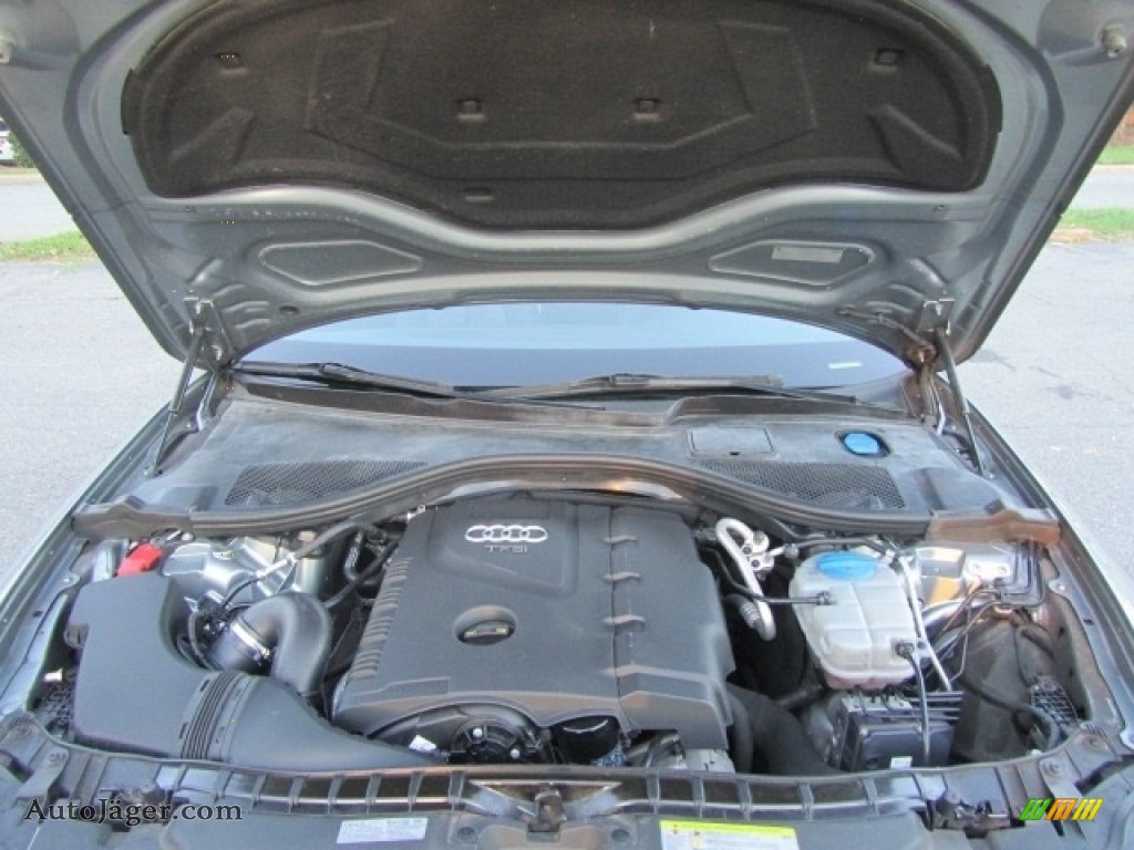 2014 A6 2.0T quattro Sedan - Dakota Gray Metallic / Black photo #25