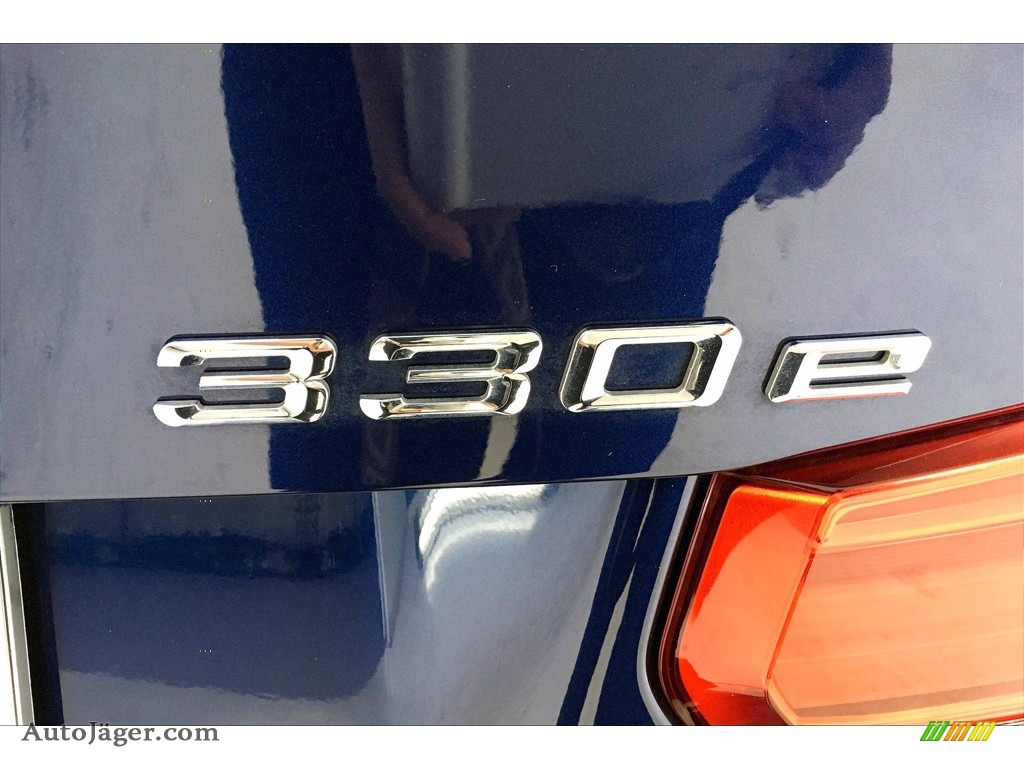 2017 3 Series 330e iPerfomance Sedan - Mediterranean Blue Metallic / Venetian Beige/Black photo #7