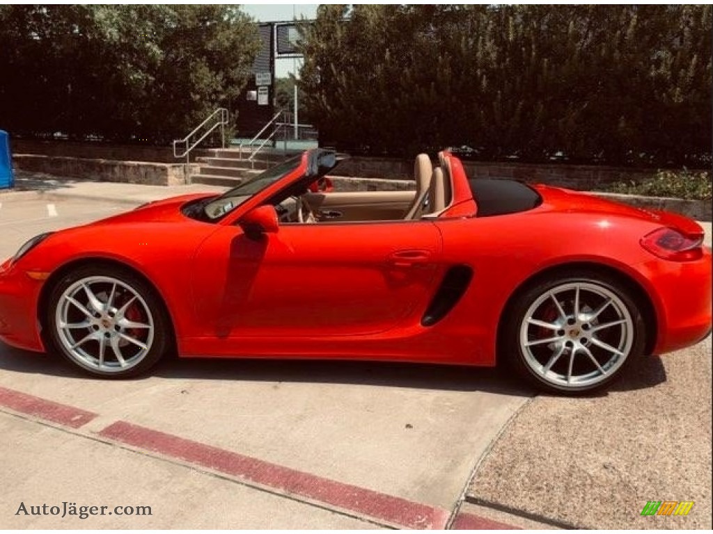 2015 Boxster S - Guards Red / Luxor Beige photo #1
