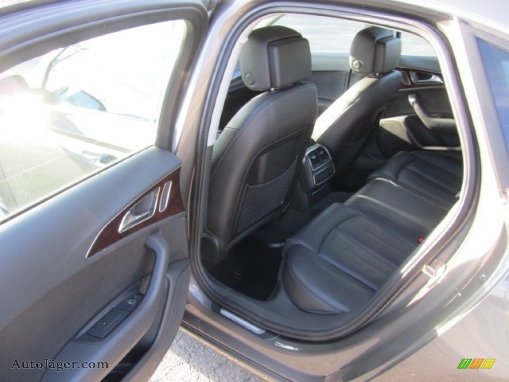 2014 A6 2.0T quattro Sedan - Dakota Gray Metallic / Black photo #19