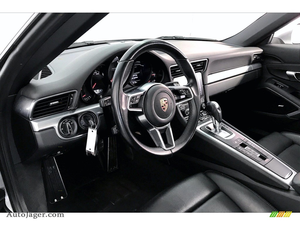 2018 911 Carrera Coupe - GT Silver Metallic / Black photo #14