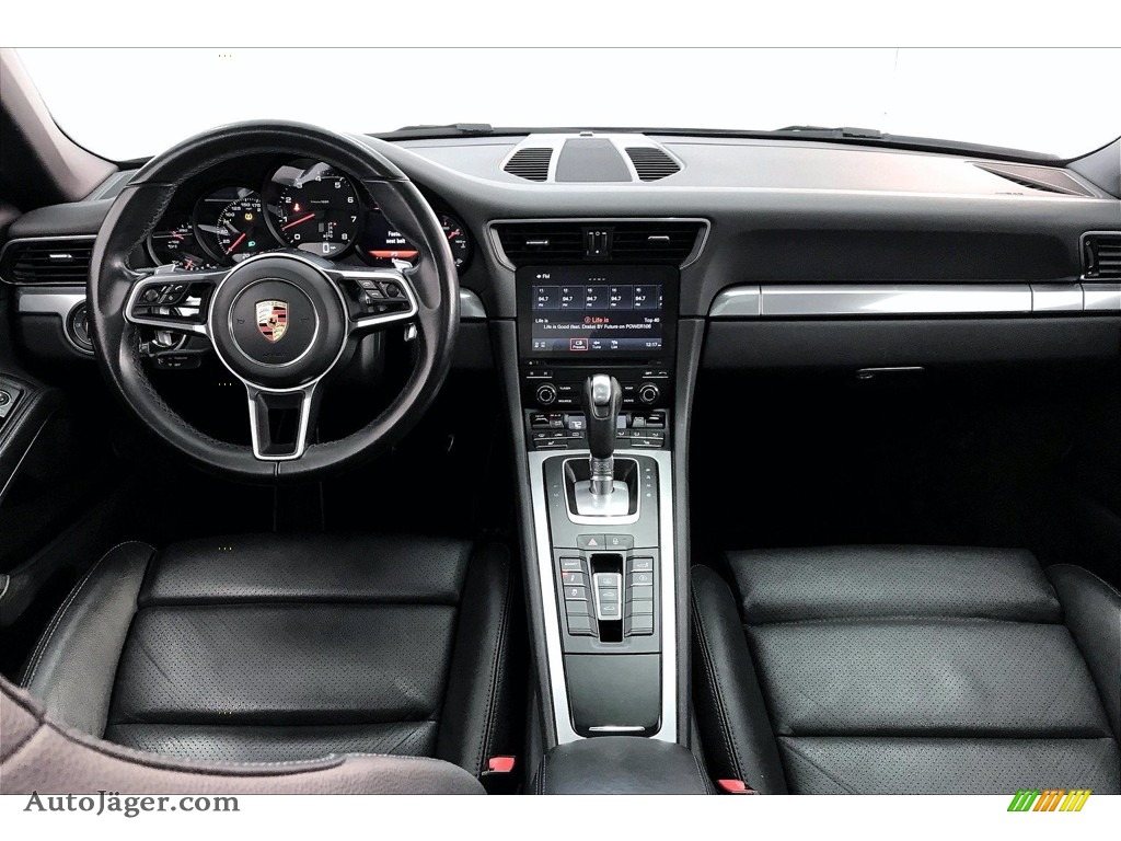 2018 911 Carrera Coupe - GT Silver Metallic / Black photo #15