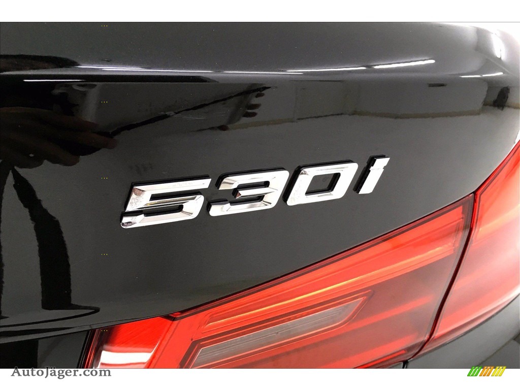 2020 5 Series 530i Sedan - Black Sapphire Metallic / Black photo #7