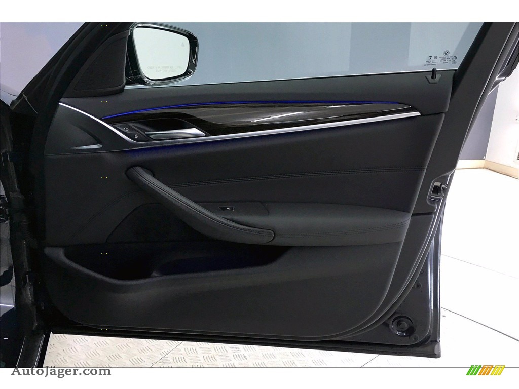 2020 5 Series 530i Sedan - Bluestone Metallic / Black photo #24
