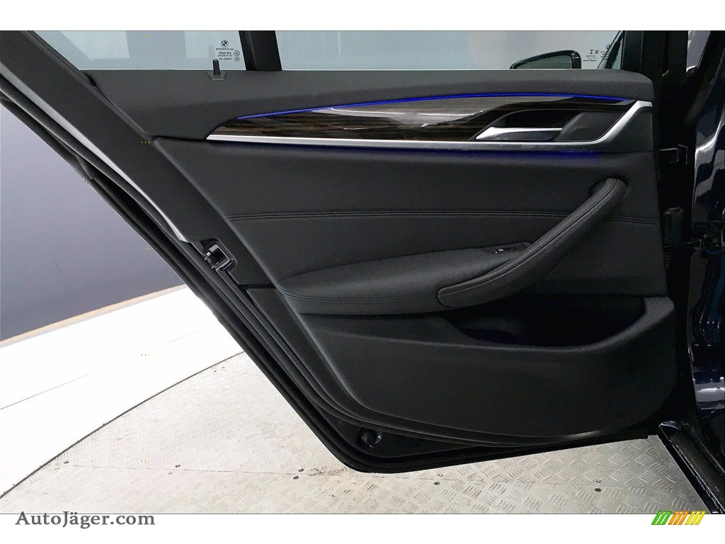 2020 5 Series 530i Sedan - Bluestone Metallic / Black photo #25