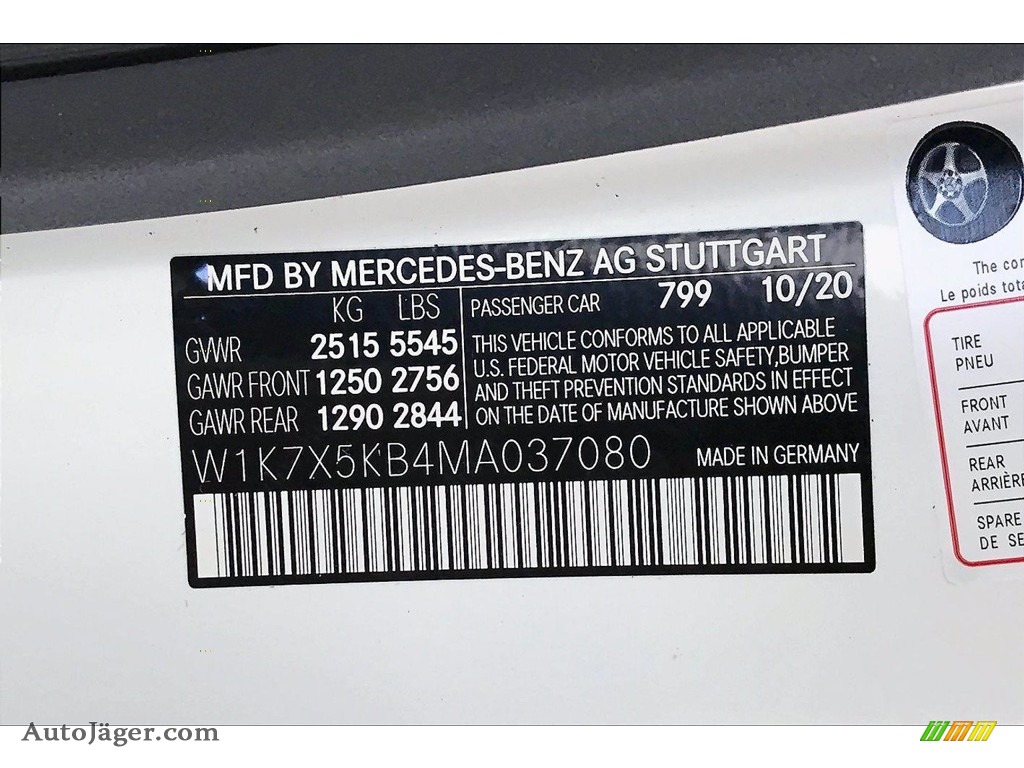 2021 AMG GT 43 - designo Diamond White Metallic / Saddle Brown/Black photo #11
