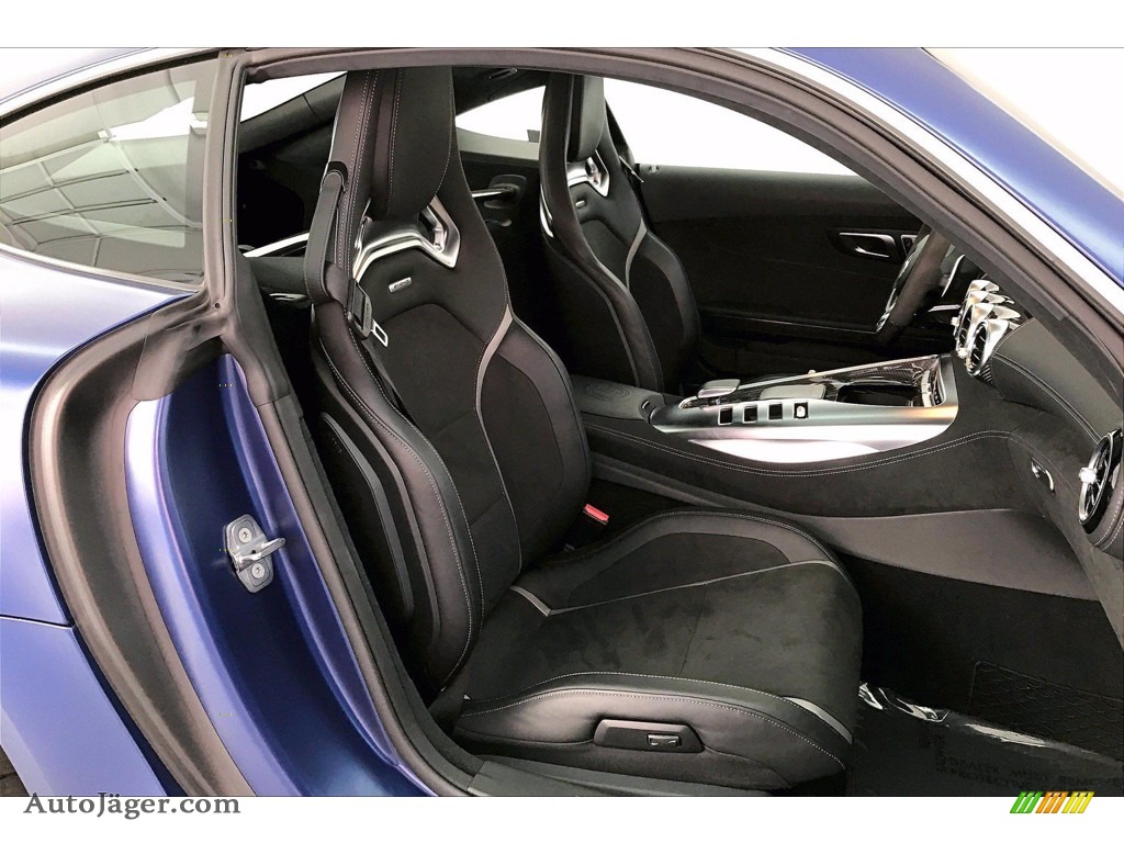 2020 AMG GT C Coupe - designo Brilliant Blue Magno (Matte) / Black w/Dinamica photo #5