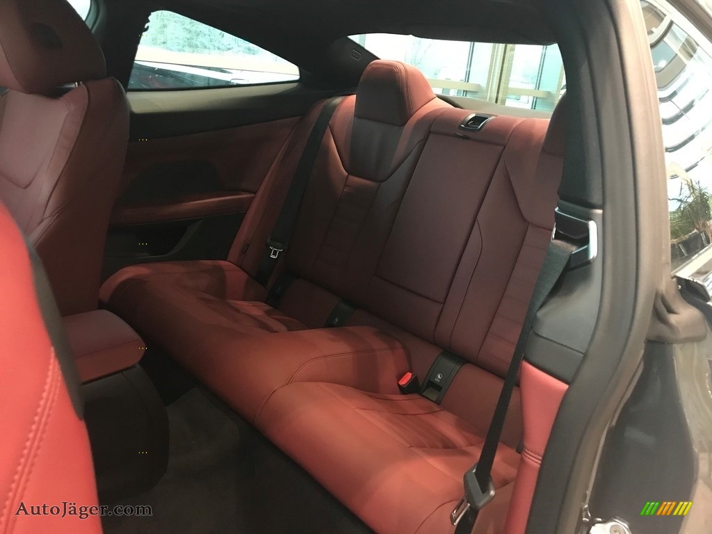 2021 4 Series M440i xDrive Coupe - Dravite Grey Metallic / Tacora Red photo #4