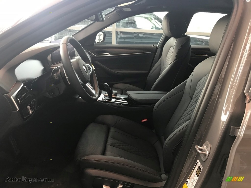 2021 5 Series 530i xDrive Sedan - Bernina Gray Amber Effect / Black photo #3