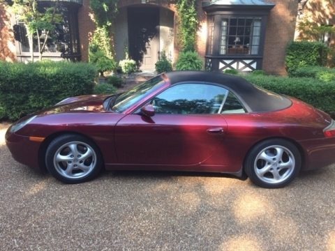 Arena Red Metallic 1999 Porsche 911 Carrera Cabriolet