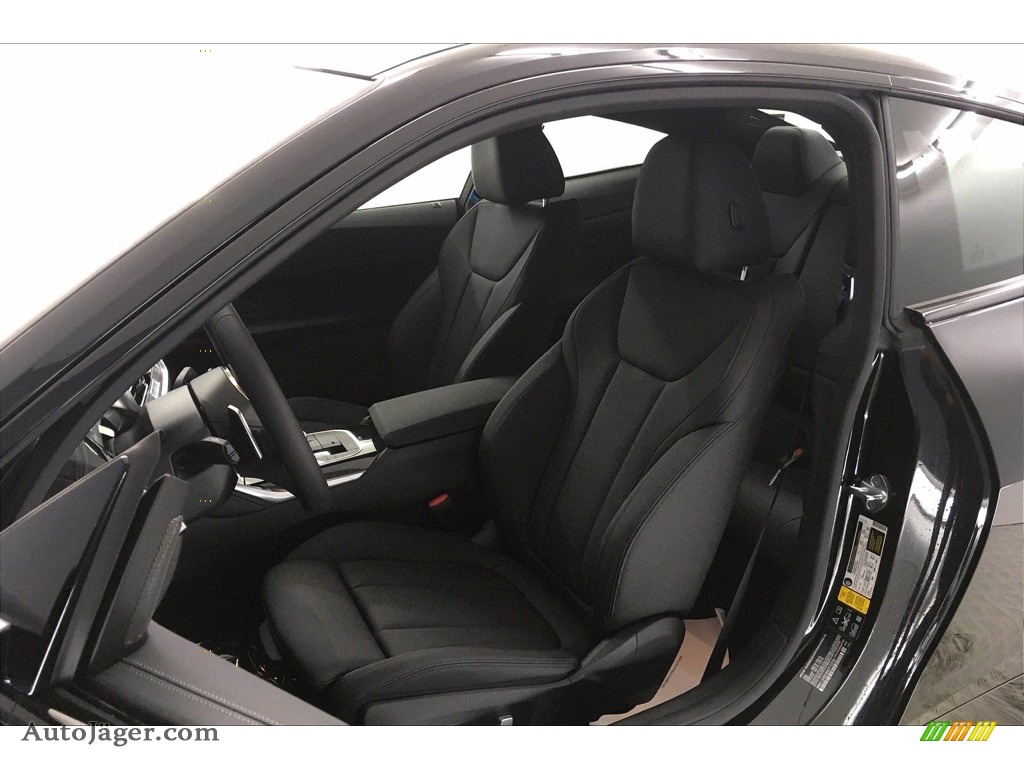 2021 4 Series M440i xDrive Coupe - Black Sapphire Metallic / Black photo #9