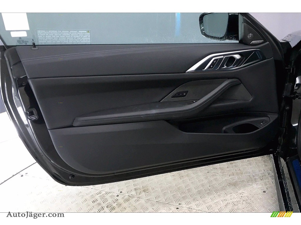 2021 4 Series M440i xDrive Coupe - Black Sapphire Metallic / Black photo #13