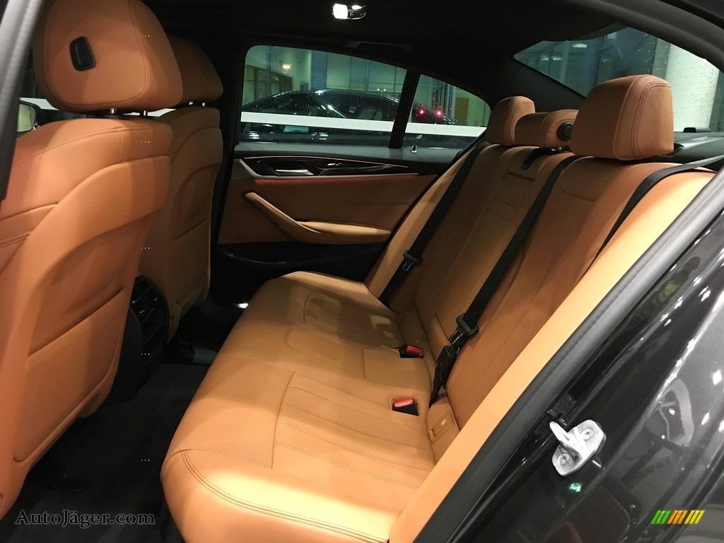 2021 5 Series 540i xDrive Sedan - Dark Graphite Metallic / Cognac photo #4