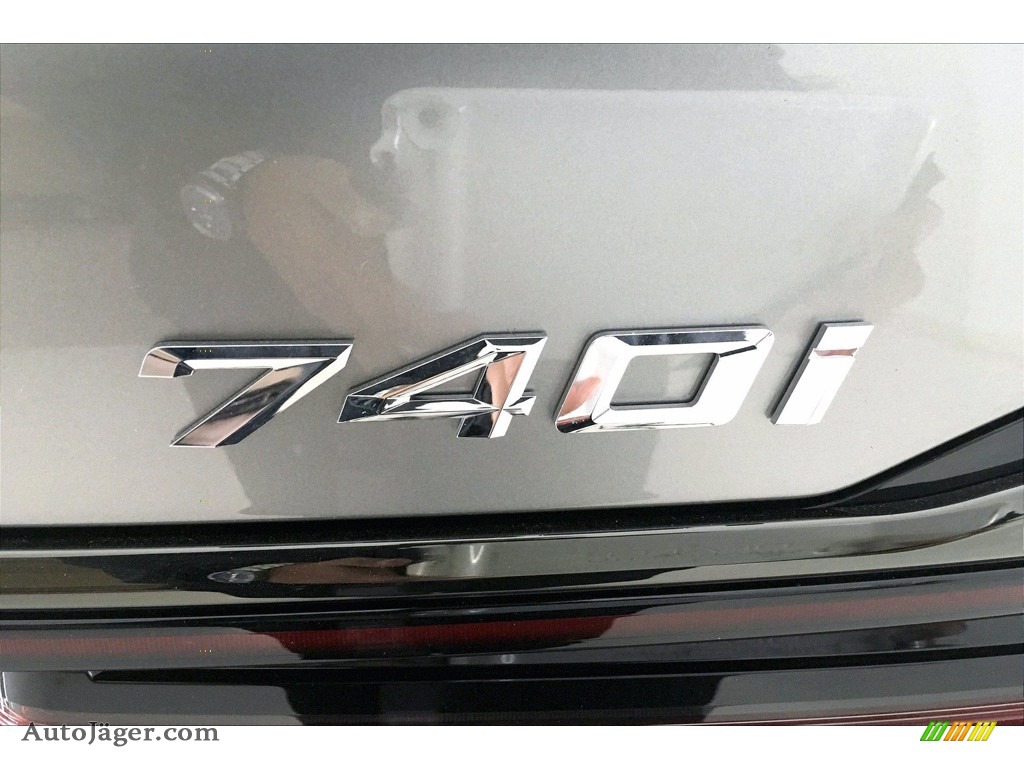 2021 7 Series 740i Sedan - Donington Grey Metallic / Mocha photo #7
