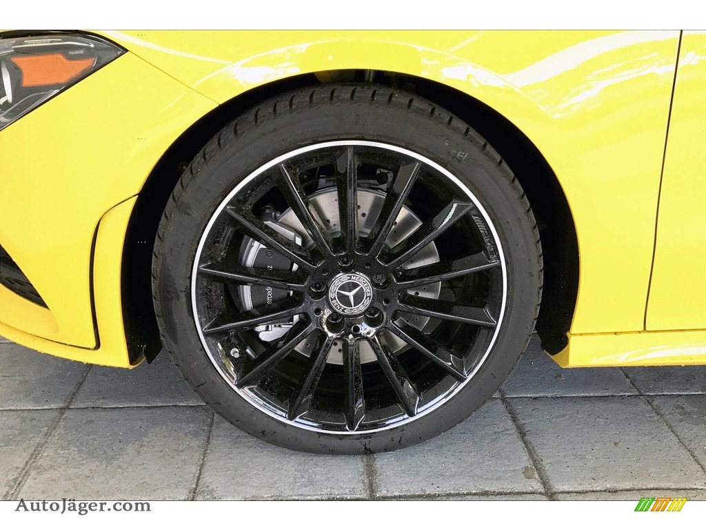 2020 CLA 250 Coupe - Sun Yellow / Black photo #9