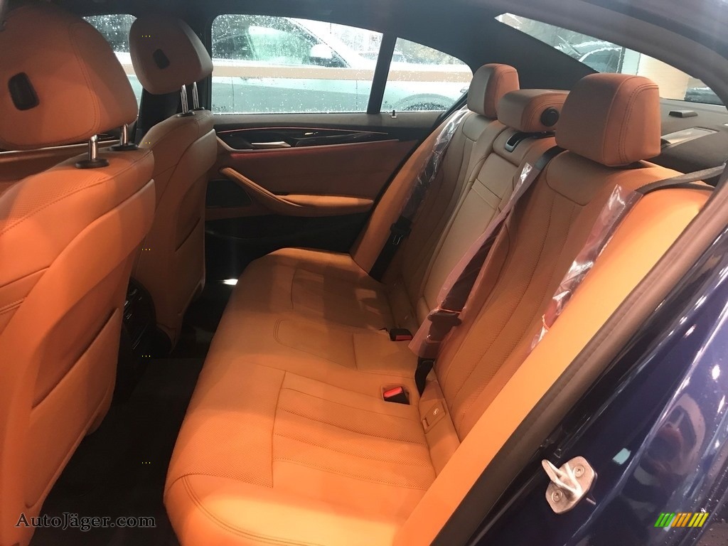 2021 5 Series 530i xDrive Sedan - Phytonic Blue Metallic / Cognac photo #4