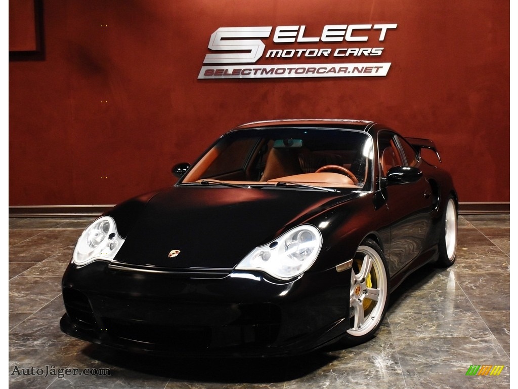 Black / Boxster Red Porsche 911 Turbo Coupe