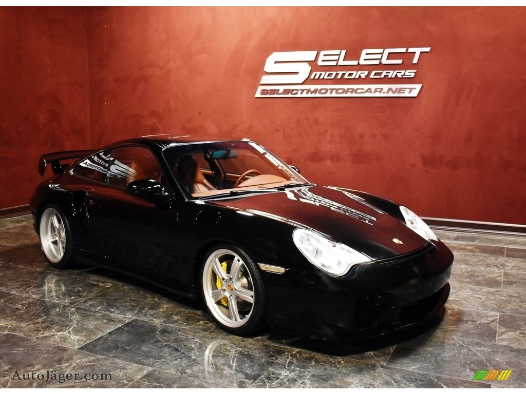 2001 911 Turbo Coupe - Black / Boxster Red photo #3