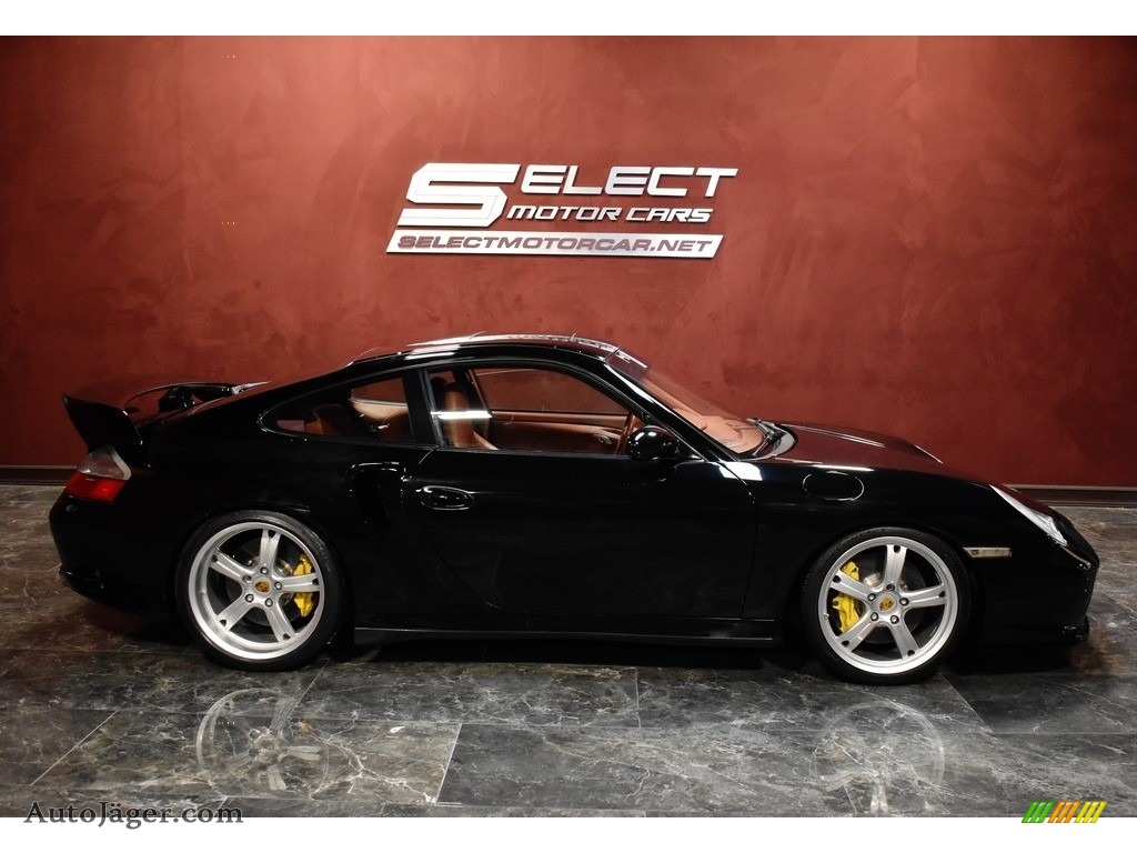 2001 911 Turbo Coupe - Black / Boxster Red photo #4