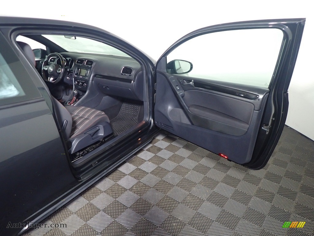 2013 GTI 2 Door Autobahn Edition - Carbon Steel Gray Metallic / Titan Black photo #34