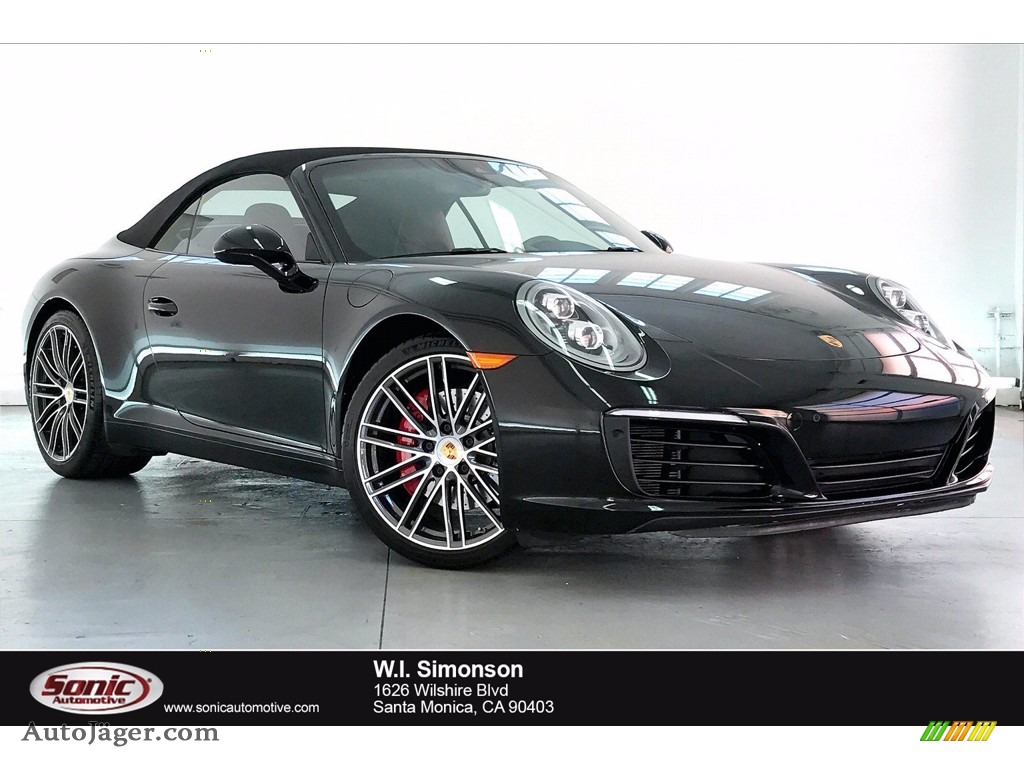 Black / Black Porsche 911 Carrera S Cabriolet