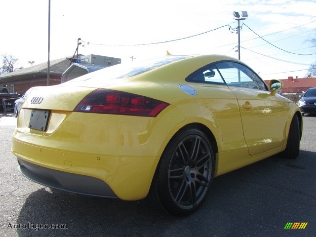 2009 TT 2.0T Coupe - Imola Yellow / Black photo #10