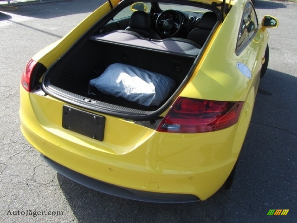 2009 TT 2.0T Coupe - Imola Yellow / Black photo #21