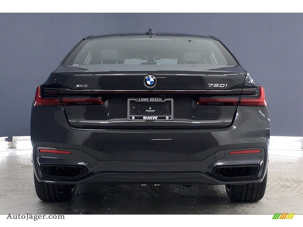 2021 7 Series 750i xDrive Sedan - Dravit Gray Metallic / Black photo #4