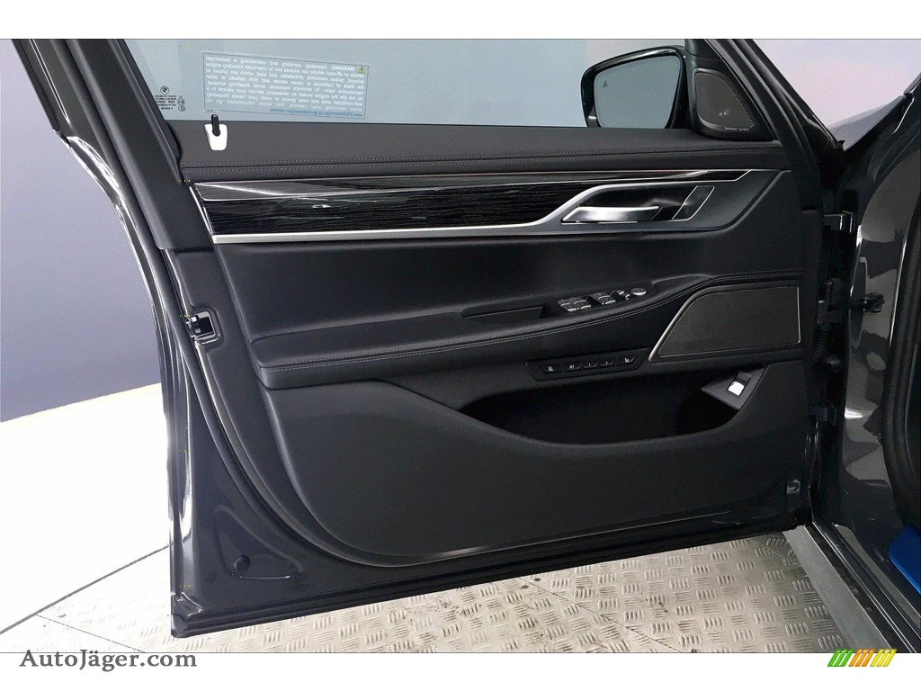 2021 7 Series 750i xDrive Sedan - Dravit Gray Metallic / Black photo #14