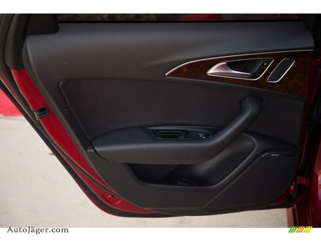 2012 A6 3.0T quattro Sedan - Garnet Red Pearl Effect / Black photo #30