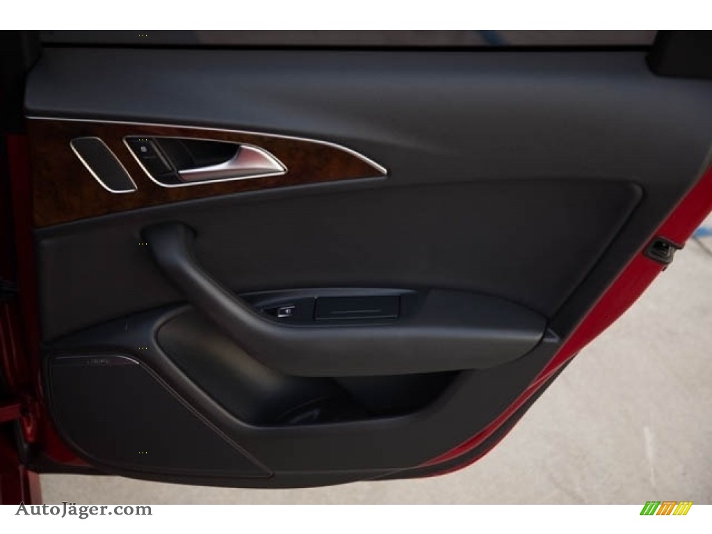 2012 A6 3.0T quattro Sedan - Garnet Red Pearl Effect / Black photo #31