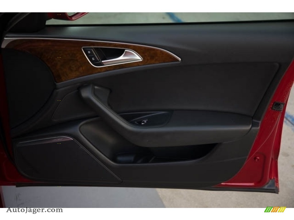 2012 A6 3.0T quattro Sedan - Garnet Red Pearl Effect / Black photo #32