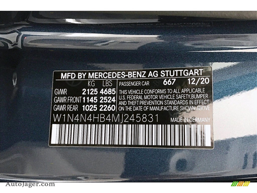 2021 GLA 250 4Matic - Denim Blue Metallic / Macchiato Beige photo #10