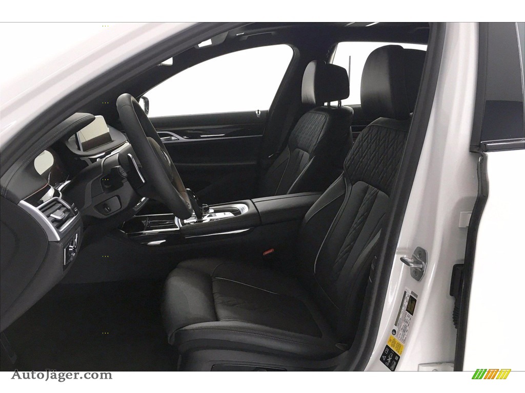 2021 7 Series 750i xDrive Sedan - Alpine White / Black photo #9