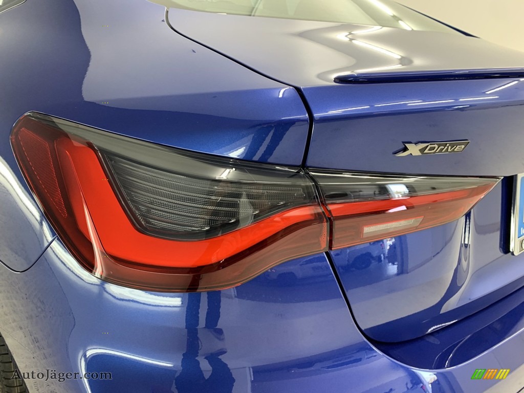 2021 4 Series M440i xDrive Coupe - Portimao Blue Metallic / Tacora Red photo #12